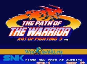Art of Fighting 3: The Path of the Warrior (Korean version)