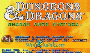 Dungeons and Dragons: Shadow over Mystara (Japan 960206) Dungeons and Dragons: Shadow over Mystara (Japan 960206)