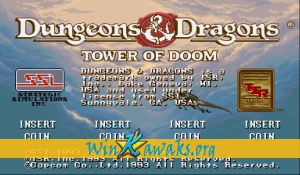 Dungeons and Dragons: Tower of Doom (Asia 940113) Dungeons and Dragons: Tower of Doom (Asia 940113)
