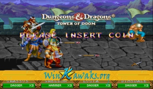 Dungeons and Dragons: Tower of Doom (Hispanic 940412) Screenshot