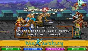 Dungeons and Dragons: Tower of Doom (Hispanic 940412) Screenshot