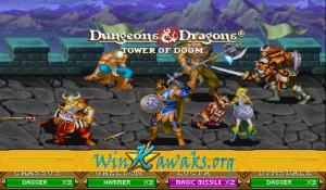 Dungeons and Dragons: Tower of Doom (Hispanic 940125) Screenshot Dungeons and Dragons: Tower of Doom (Hispanic 940125) Screenshot