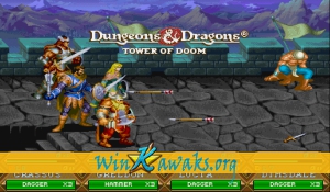 Dungeons and Dragons: Tower of Doom (Hispanic 940113) Screenshot