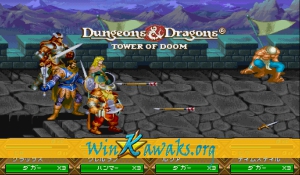 Dungeons and Dragons: Tower of Doom (Japan 940125) Screenshot