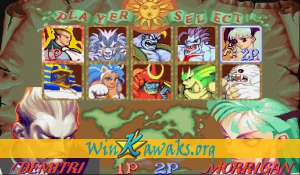 Darkstalkers: The Night Warriors (Euro 940705) Screenshot