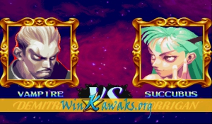 Darkstalkers: The Night Warriors (US 940705) Screenshot Darkstalkers: The Night Warriors (US 940705) Screenshot