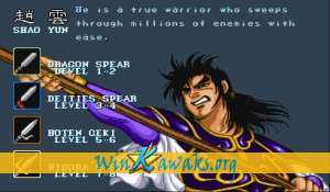 Dynasty Wars (US set 2) Screenshot Dynasty Wars (US set 2) Screenshot