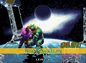 Galaxy Fight: Universal Warriors  (Misses rasters) Screenshot