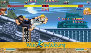 Hyper Street Fighter II (US 040202) Screenshot Hyper Street Fighter II (US 040202) Screenshot