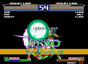 The King of Fighters 2004 EX Hero (hack) Screenshot The King of Fighters 2004 EX Hero (hack) Screenshot