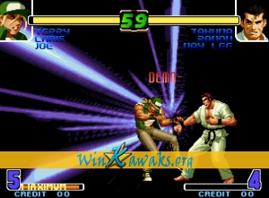 The King of Fighters 10th Anniversary 2005 Unique (hack) Screenshot The King of Fighters 10th Anniversary 2005 Unique (hack) Screenshot
