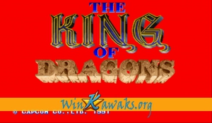 The King of Dragons (Japan 910805 alt) The King of Dragons (Japan 910805 alt)