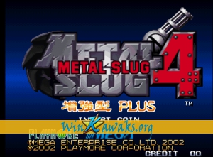 Metal Slug 4 Plus (hack) Metal Slug 4 Plus (hack)
