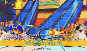 Marvel Super Heroes Vs. Street Fighter (Asia 970620) Screenshot Marvel Super Heroes Vs. Street Fighter (Asia 970620) Screenshot