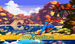 Marvel Super Heroes Vs. Street Fighter (US 970625) Screenshot