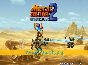 Metal Slug 2: Super Vehicle-001/II Turbo (hack) Screenshot