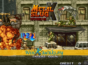 Metal Slug X: Super Vehicle-001 Screenshot