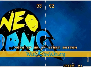 Neo Pong 1.1 (homebrew) Screenshot