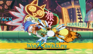Night Warriors: Darkstalkers Revenge (Hispanic 950403) Screenshot Night Warriors: Darkstalkers Revenge (Hispanic 950403) Screenshot