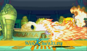 Night Warriors: Darkstalkers Revenge (Hispanic 950403) Screenshot Night Warriors: Darkstalkers Revenge (Hispanic 950403) Screenshot