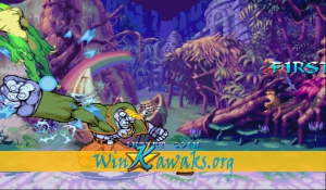 Night Warriors: Darkstalkers Revenge (Hispanic 950403) Screenshot Night Warriors: Darkstalkers Revenge (Hispanic 950403) Screenshot