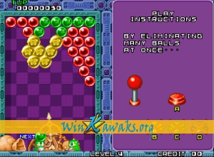 Puzzle Bobble (set 2) Screenshot