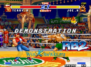 Real Bout Fatal Fury 2: The Newcomers (Korean version) Screenshot Real Bout Fatal Fury 2: The Newcomers (Korean version) Screenshot