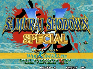 Samurai Shodown V Special (less censored alternate set)