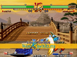 Samurai Shodown V Special (censored alternate set) Screenshot