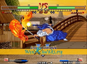 Samurai Shodown V Special (censored alternate set) Screenshot