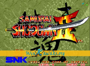 Samurai Shodown II Samurai Shodown II