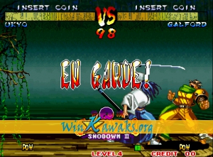Samurai Shodown III (set 2) Screenshot Samurai Shodown III (set 2) Screenshot