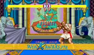 Street Fighter II' - Hyper Fighting (US 921209) Screenshot