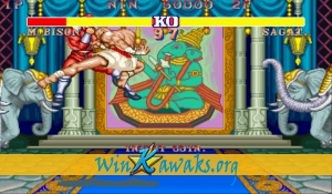 Street Fighter II' - Hyper Fighting (US 921209) Screenshot