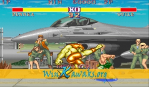 Street Fighter II - The World Warrior (US 910214) Screenshot