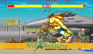 Street Fighter II - The World Warrior (US 910306) Screenshot