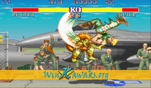 Street Fighter II - The World Warrior (US 910411) Screenshot