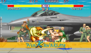 Street Fighter II - The World Warrior (US 910522 I) Screenshot