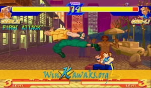 Street Fighter Zero (Hispanic 950718) Screenshot