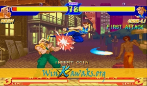 Street Fighter Zero (Japan 950627) Screenshot