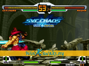 SNK Vs. CAPCOM (dedicated PCB) Screenshot