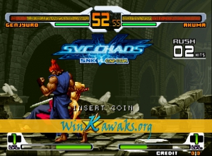 SNK Vs. CAPCOM (dedicated PCB set 2) Screenshot