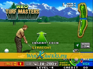 Neo Turf Masters (Misses rasters) Screenshot
