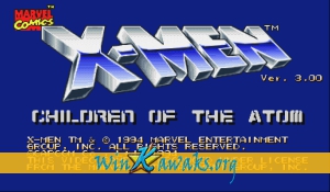 X-Men: Children of the Atom (Japan 950105)