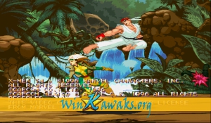 X-Men Vs. Street Fighter (Hispanic 961004) Screenshot