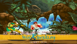 X-Men Vs. Street Fighter (Japan 961004) Screenshot