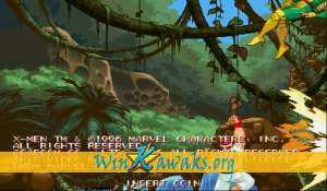 X-Men Vs. Street Fighter (Japan 960910) Screenshot