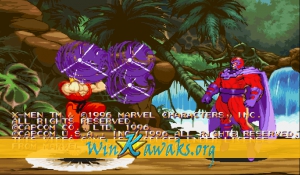 X-Men Vs. Street Fighter (US 961004) Screenshot